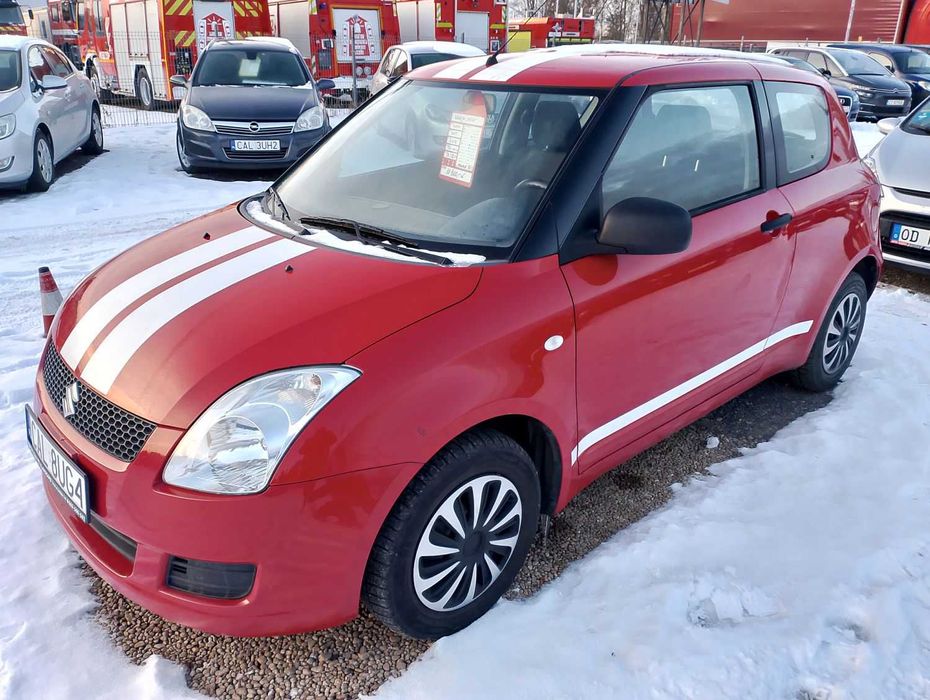 Suzuki Swift Sport 1.3 benzyna 92KM 2008r. Mały przebieg Klima Zamiana