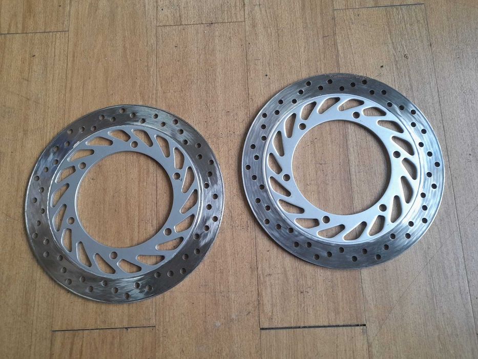 DISCOS TRAVÃO DIANTEIRO 4 MM OEM HONDA VFR 7 5 0  1 9 9 3
