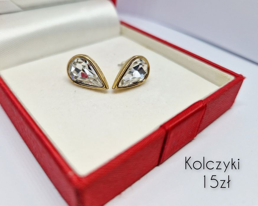 Kolczyki ze stali, nowe