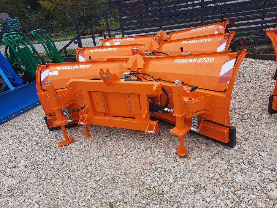 Pług śnieżny do ciagnika do śniegu volant