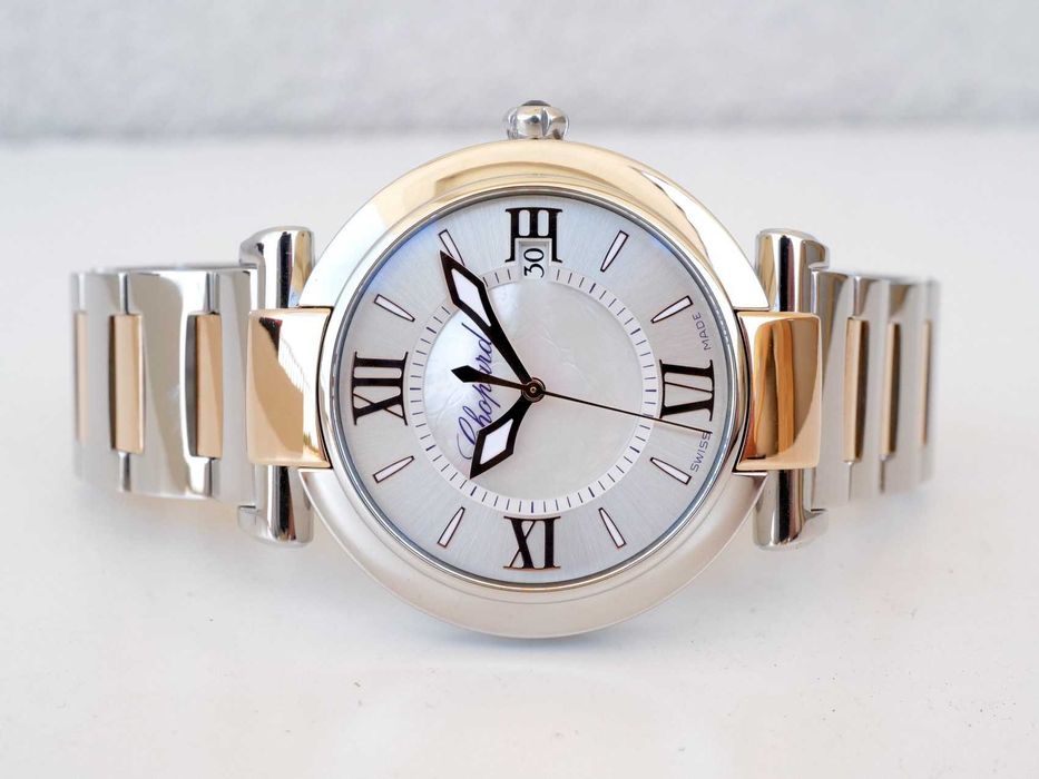 Chopard Imperiale 36 Steel 18K Rose Gold MOP Dial