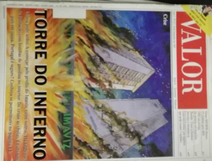 8 revistas Valor - Dez 1995/Fev de 1996-Muito Bem conservadas LOTE 1