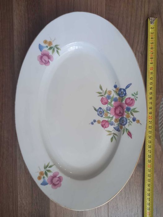 Duży zestaw serwis obiadowy porcelana Wałbrzych Ćmielów