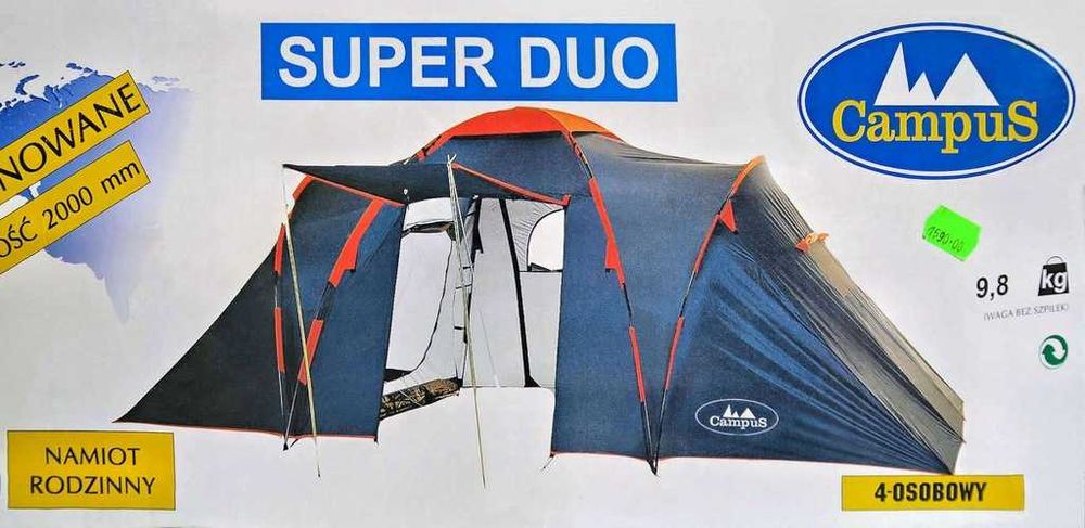 Namiot Campus Super Duo