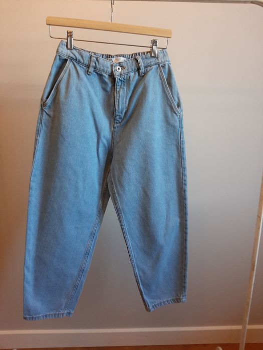 Jeansy zara mom fit