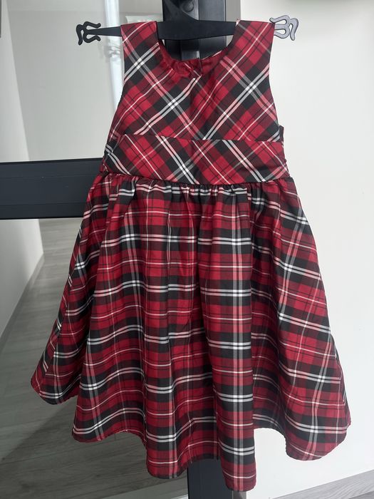 Плаття святкове 104 George в клітинку