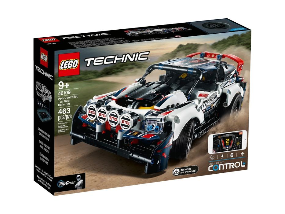 Nowe Klocki LEGO 42109 Technic Auto Wyścigowe Top Gear Sterowane ŁÓDŹ