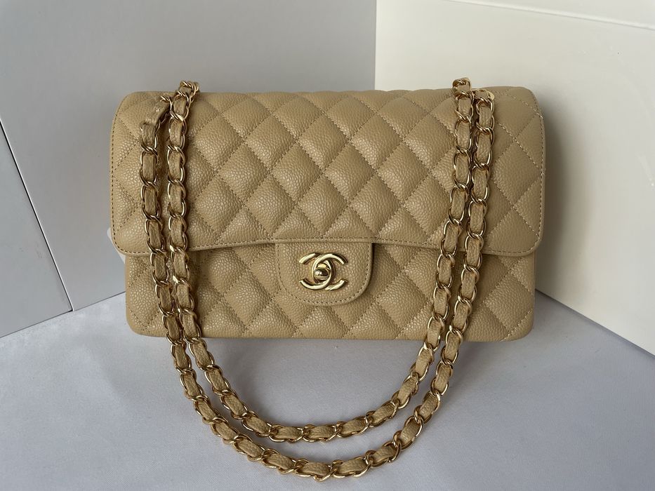 Torebka Chanel Caviar beige