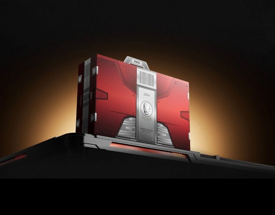 Poco X8 Pro 12/512Gb  Iron Man z ładowarką 100w