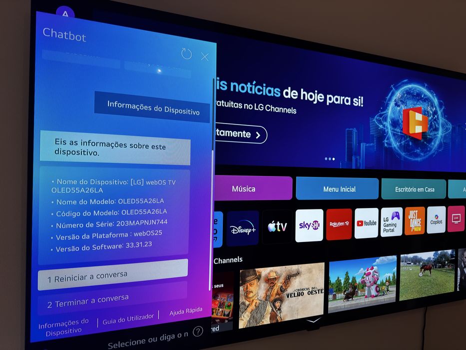 Smart Tv LG OLED55A26LA 4K
