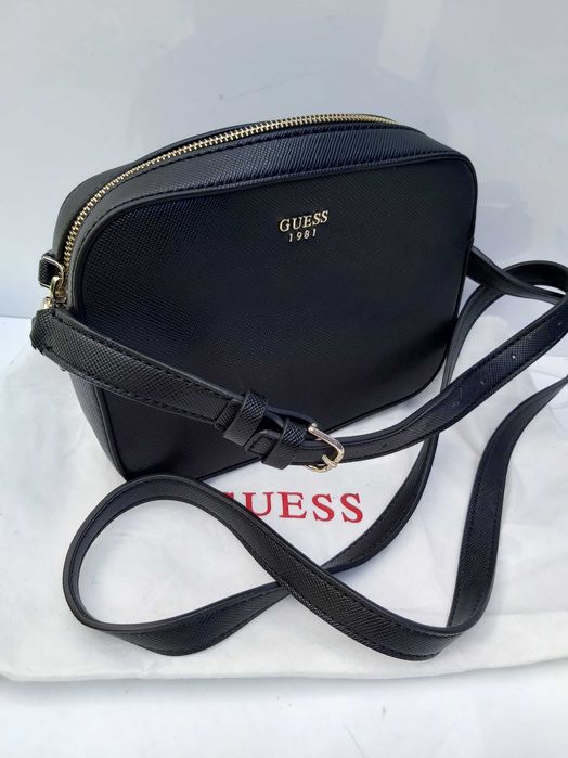 Torebka listonoszka GUESS klasyczna koktajlowa HIT