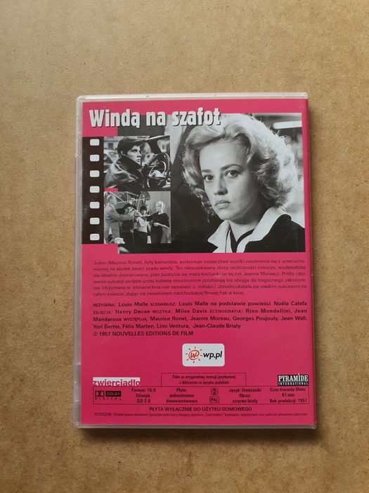 Windą na szafot - film DVD lektor polski