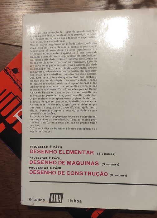 Conjunto três livros projetar é tacil