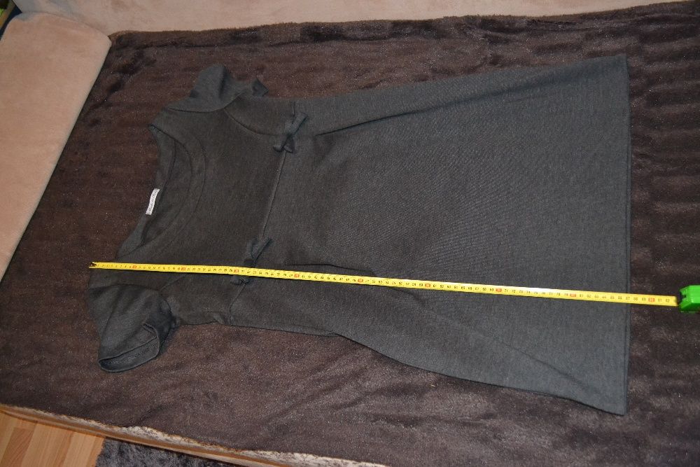 Sukienka szara wiskoza L XL XXL 40 42 46