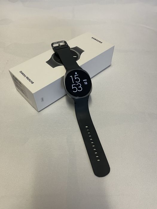 Samsung Galaxy Watch8 44mm Graphite - Como Novo c/ Fatura e Garantia