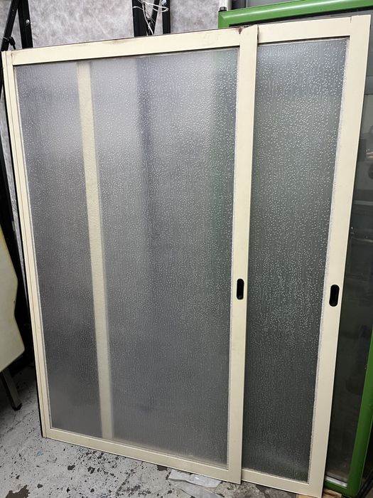 Resguardo de banheira em aluminio 2 portas completo