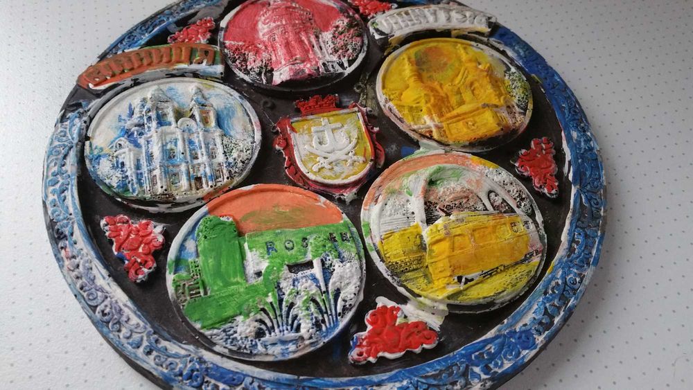 Панно-тарелка Винница, Днепр