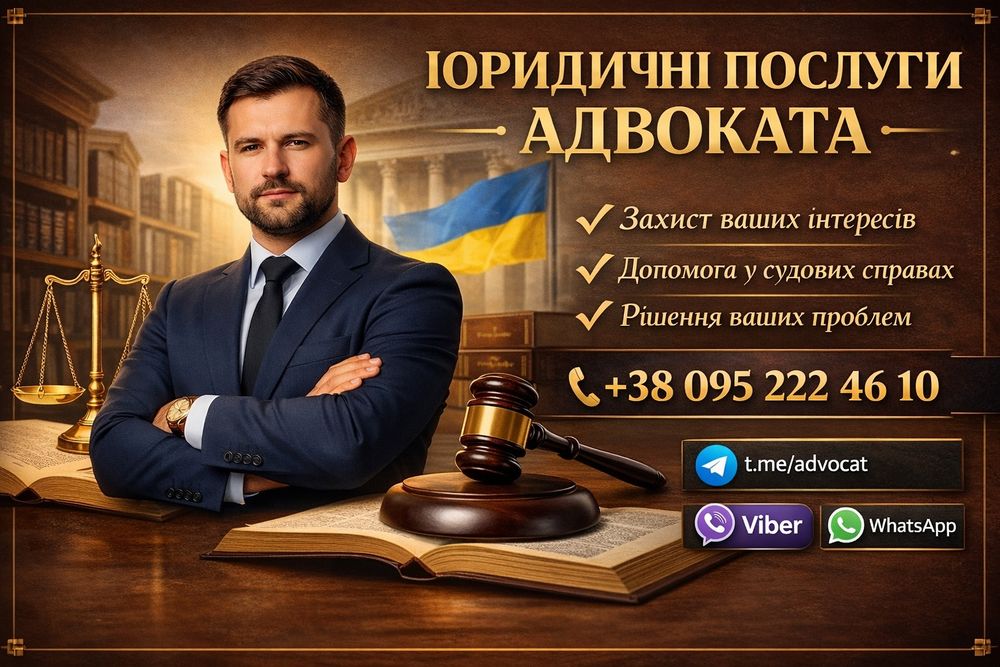 Сімейний адвокат, юридичні послуги, Павлоград