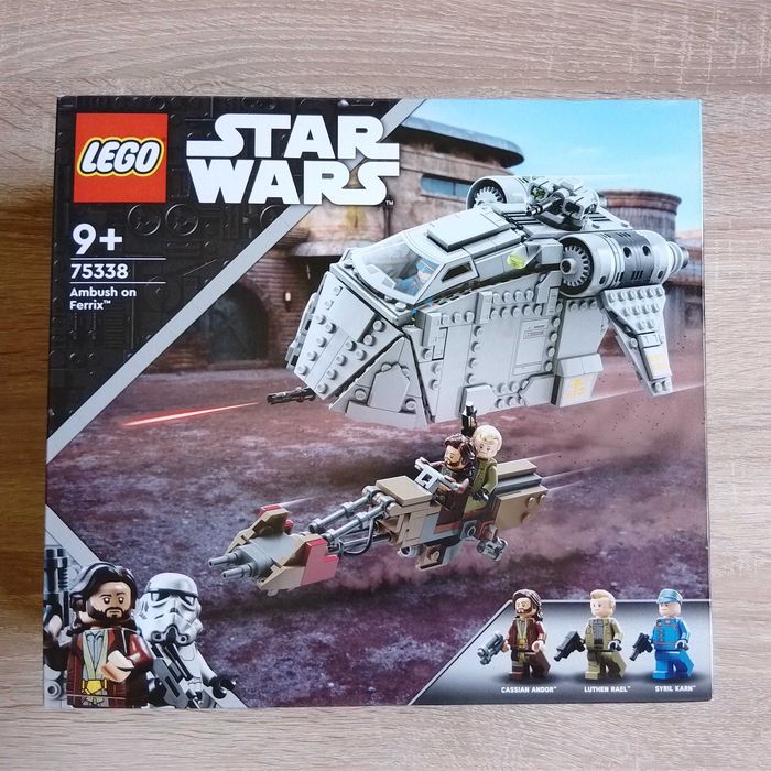 Lego Star Wars 75338 Zasadzka na Ferrix NOWE