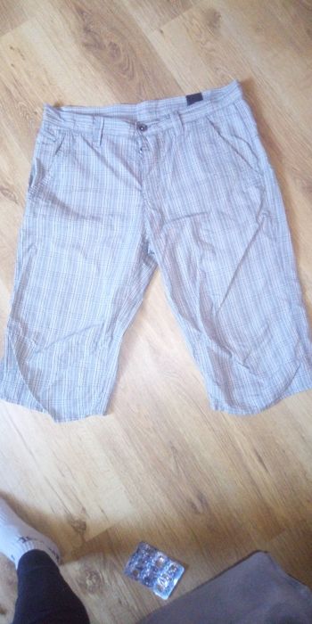 Spodenki męskie w kratkę xl