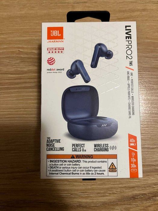 Навушники JBL Live Pro 2 Blue