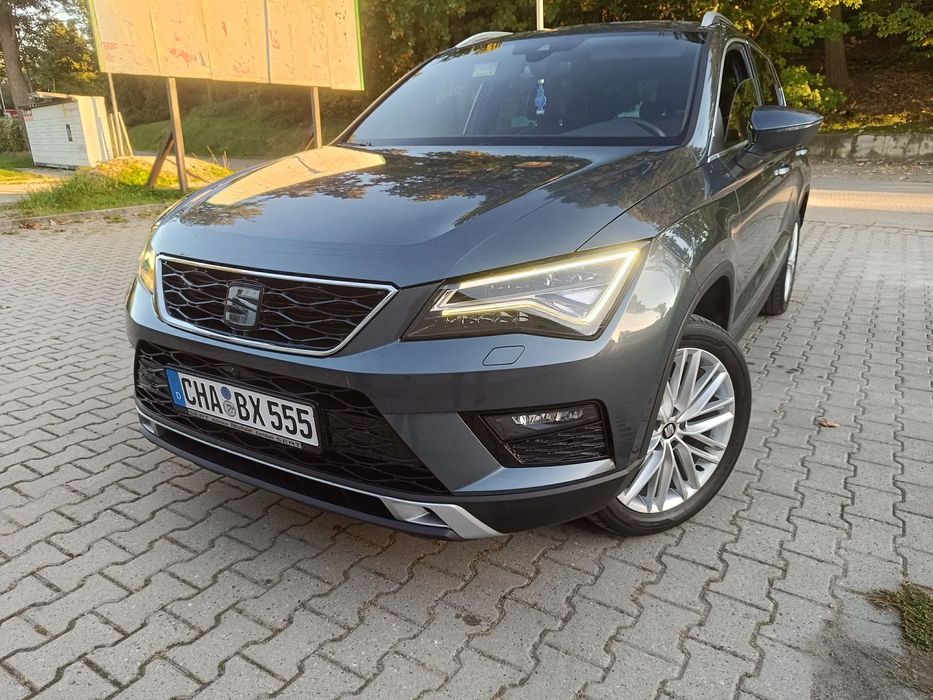 Seat Ateca Xcellence, 111  tys przebiegu ,Full Led ,Aktywny tempom Kamera ,Navi !