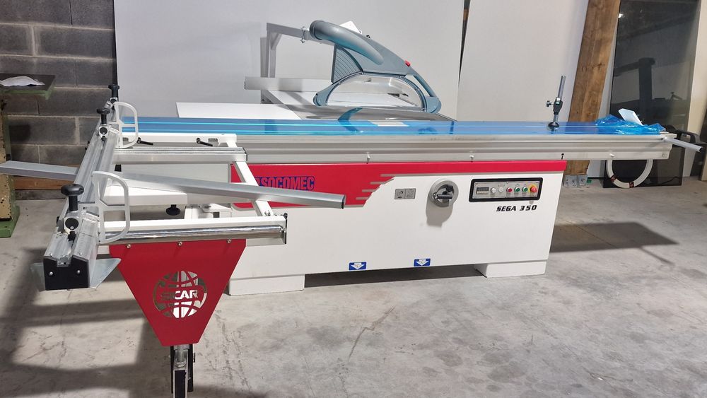 Esquadrejadora sega 350 carro 3200 motor 7.5cv nova