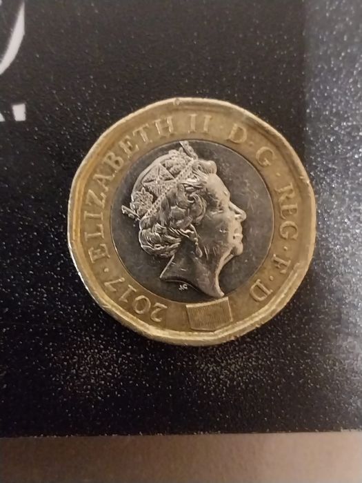 Moeda rara one pound