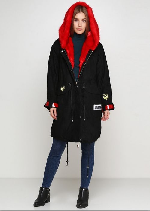 Зимняя парка куртка пальто