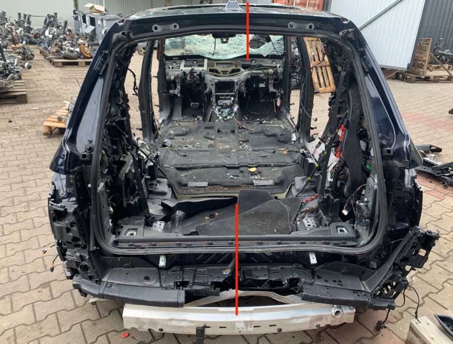 Четверть задняя левая правая BMW X7 G07 бмв х7 чверть ліва права