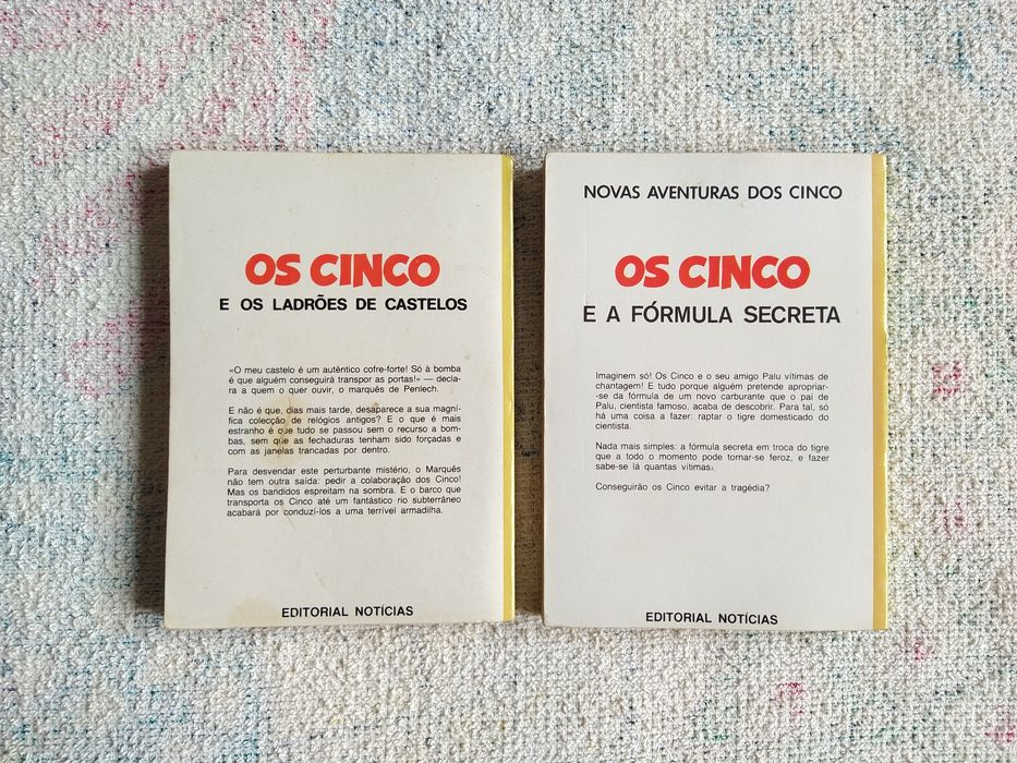 Livros Aventuras dos Cinco 5