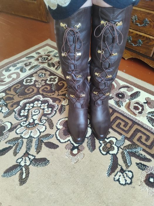 Чоботи жіночі шкіряні зимні Cornelius Italy.