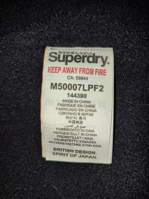 Superdry kurtka zimowa męska rozmiar S/M