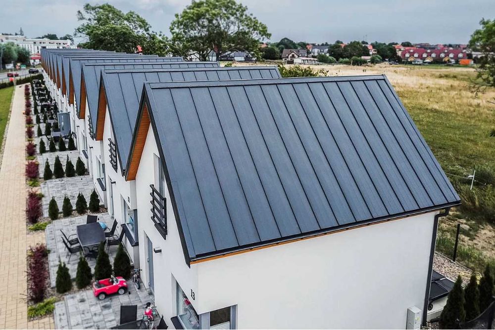 Panel dachowy blacha na rąbek nowoczesny dach 0,5 7016 POŁYSK MAT