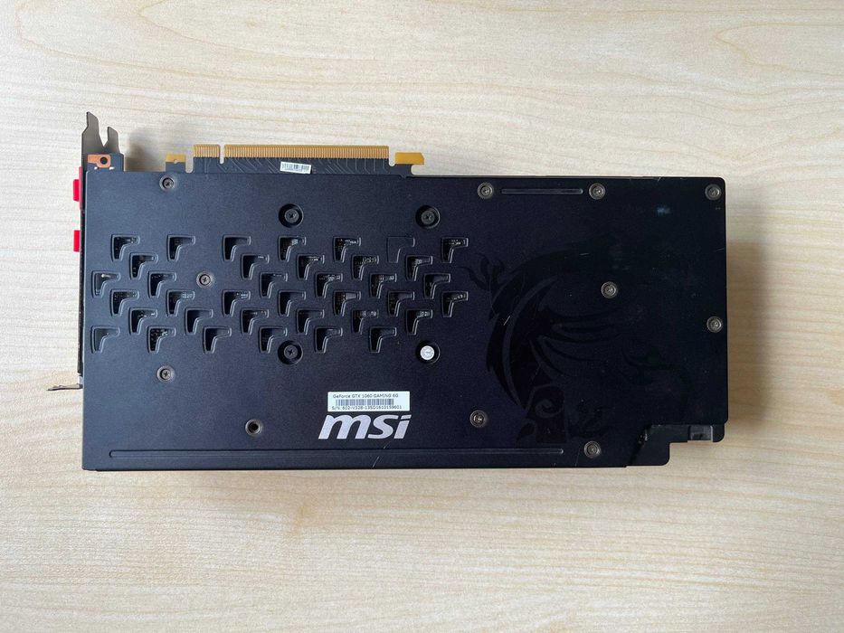 MSI GTX 1060 gaming 6G