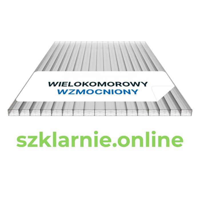 Poliwęglan wielokomorowy PoliGreen PRO 16 i 20 mm, wzór 5X