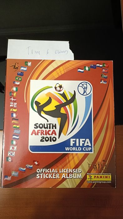 Cadernetas futebol incompletas