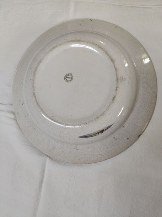Prato sopeiro fábrica de loiça de Sacavém