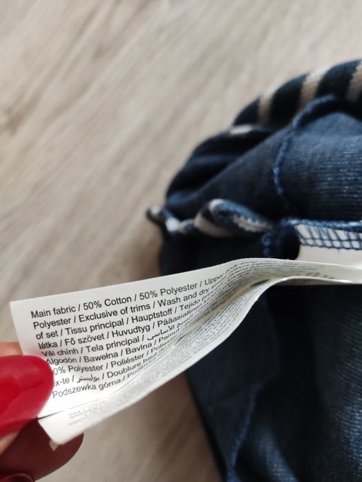 Spodenki ogrodniczki rozmiar 68 nowe