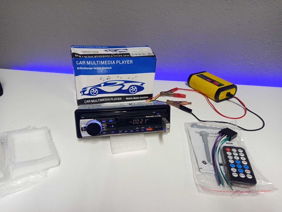 Auto Rádio MP3 Bluetooth USB  Novo