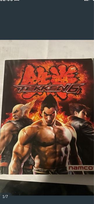 Manual jogo Ps3 Tekken 6
