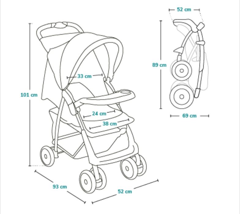 Carrinho de Bebé Lionelo Emma Plus