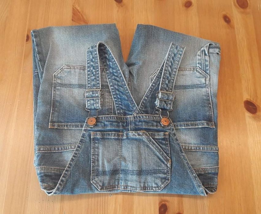 Spodnie ogrodniczki H&M jak nowe!