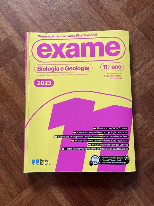 Livro de preparação para o exame de Biologia e Geologia