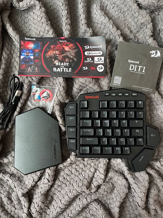 Клавіатура мех. для однієї руки RedDragon