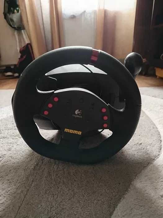 Ігрове кермо Logitech MOMO Racing: 2 200 грн. - Аксесуари Черкаси на Olx