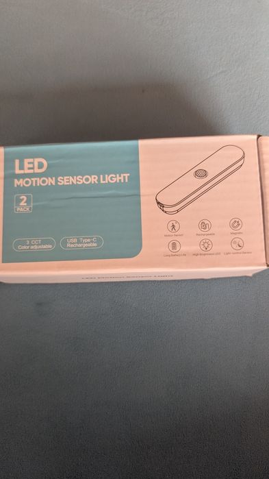 Luz presença branco frio, quente ou mista