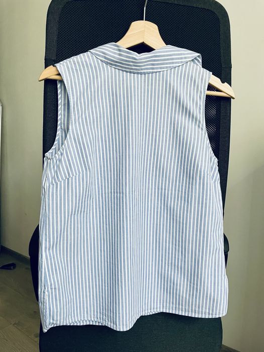 damska koszula z guzikami na plecach h&m