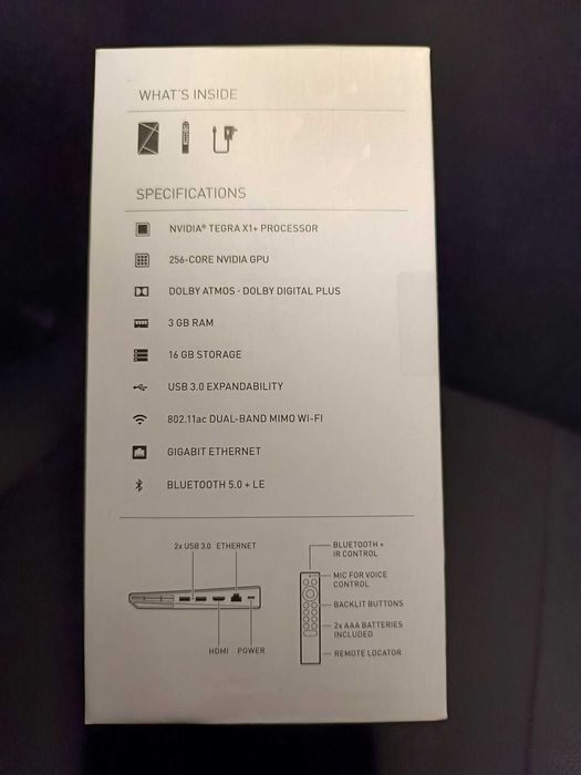 NVIDIA SHIELD TV PRO (Android - 4K Ultra HD) - Novo - Na Caixa