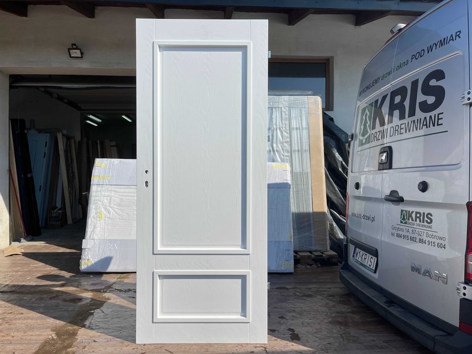 Drzwi wewnętrzne drewniane  jeśion OD RĘKI 800 ofert montażCAŁA POLSKA